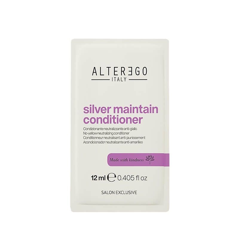 Alter Ego Silver Maintain Saszetka Odżywka przeciwdziałająca żółtym tonom 12 ml