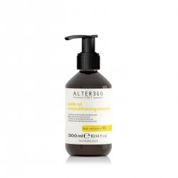Alter Ego Silk Oil Wygładzająca odżywka w kremie nadająca efekt jedwabistych włosów 300 ml