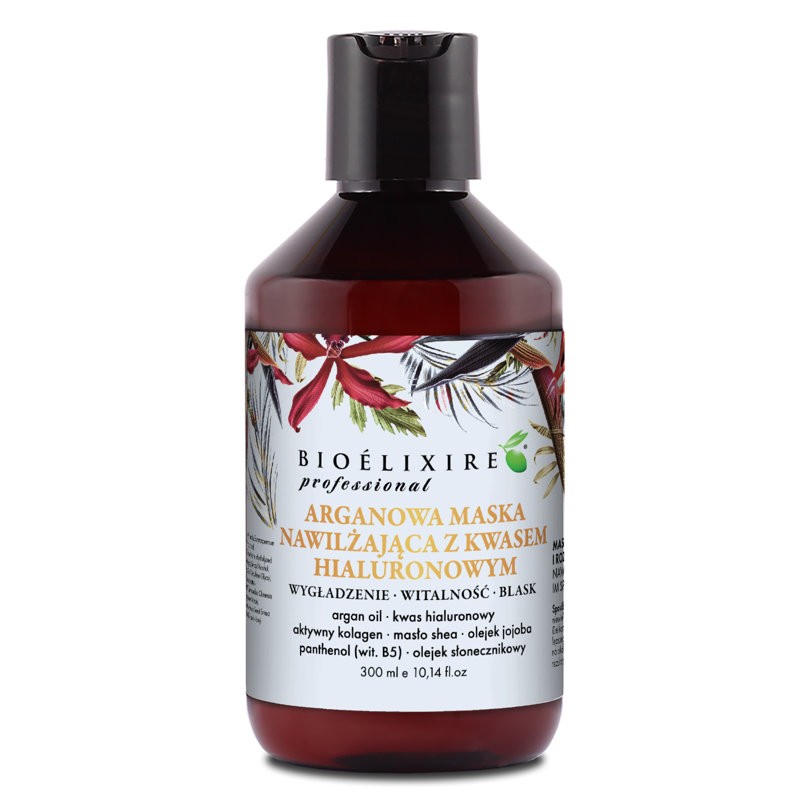Bioelixire "H" Professional Arganowa maska z kwasem hialuronowym 300 ml