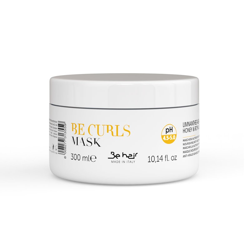 Be Curls Maska do włosów kręconych 300 ml | Elasticizing Anti-frizz Mask