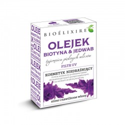 Bioelixire Olejek z biotyną i jedwabiem z filtrem UV 20 ml