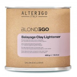 BlondEgo Balayage Clay Lightener Różowy bezpyłowy proszek 450 g