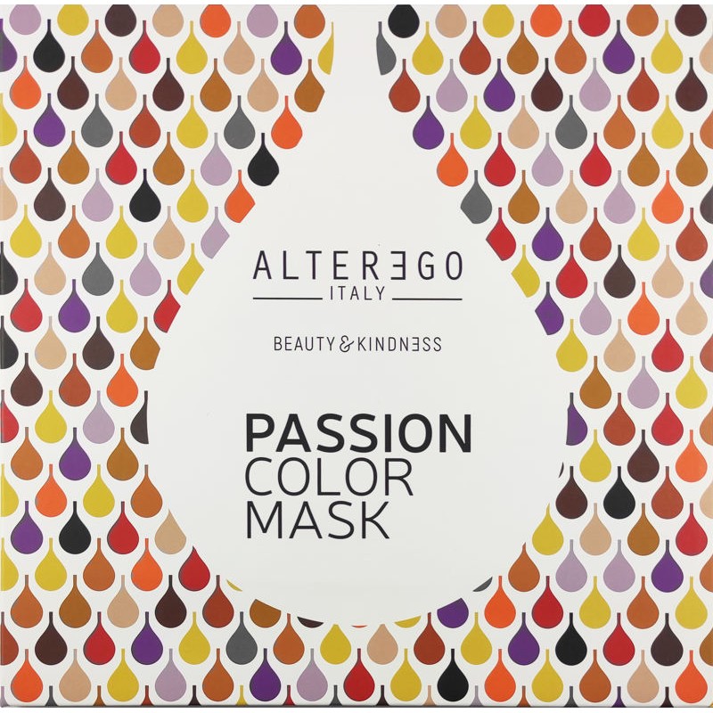Alter Ego Passion Color Mask Karta kolorów | Paleta Passion Color Mask (16 odcieni)