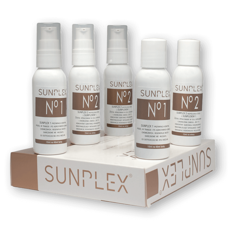Zestaw 10x SUNPLEX 5 x 50ml