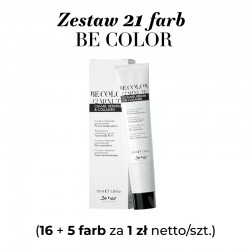 Zestaw 21 farb Be Color (16+5 farb za 1 PLN netto/szt.)