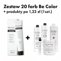 Be Color Zestaw 20 farb + GRATISY (z maską 1000 ml)