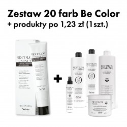 Be Color Zestaw 20 farb + GRATISY (z maską 500 ml)