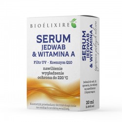 Bioelixire Serum Jedwab i Witamina A + filtr UV 20 ml