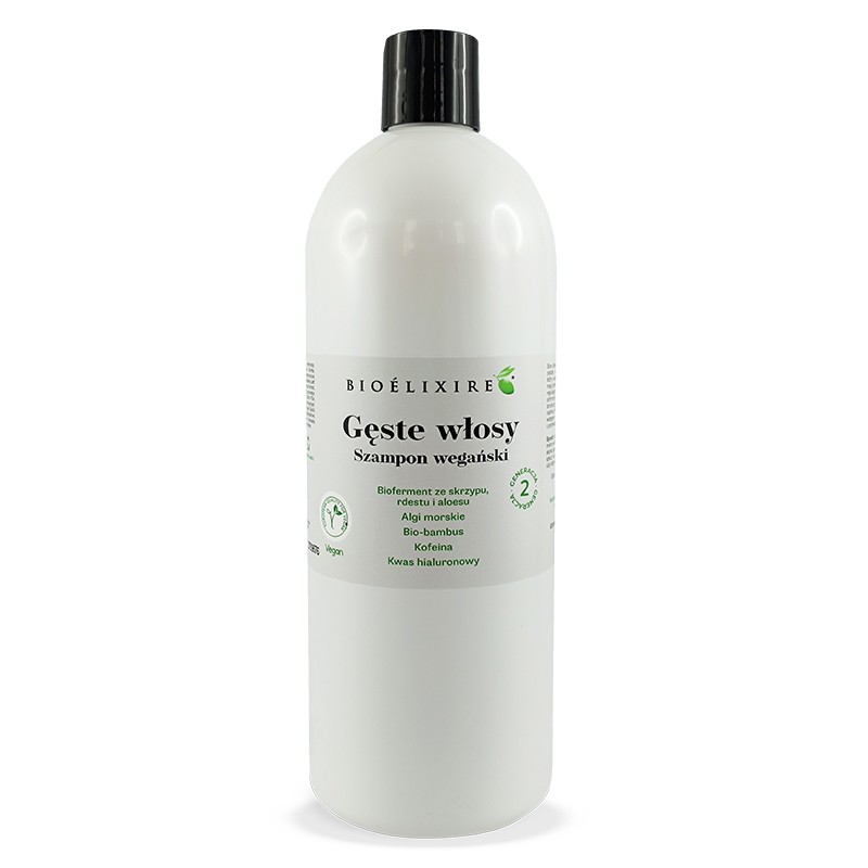 Bioelixire Gęste Włosy Szampon wegański 1000 ml