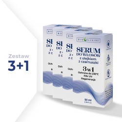 Zestaw 4 x Bioelixire Serum z olejkiem z czarnuszki 50 ml | Filtr UV