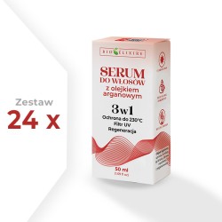 Zestaw 24 x Bioelixire Serum z olejkiem arganowym 50 ml Filtr UV