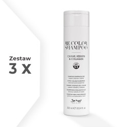 Zestaw 3x Be Color Szampon do włosów farbowanych i traktowanych chemicznie 300 ml