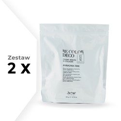 Zestaw 2x Be Color Deco Proszek rozjaśniający 500 g (białe opakowanie)