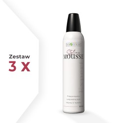 Zestaw 3 x Bioelixire Expert STYLING MOUSSE Pianka do włosów 300 ml