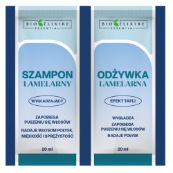 Bioelixire Essential Saszetki (Szampon lamelarny 20 ml i Odżywka lamelarna 20 ml)