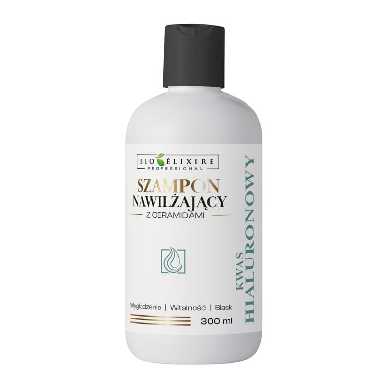 Bioelixire Professional Szampon nawilżający z kwasem hialuronowym i ceramidami 300 ml