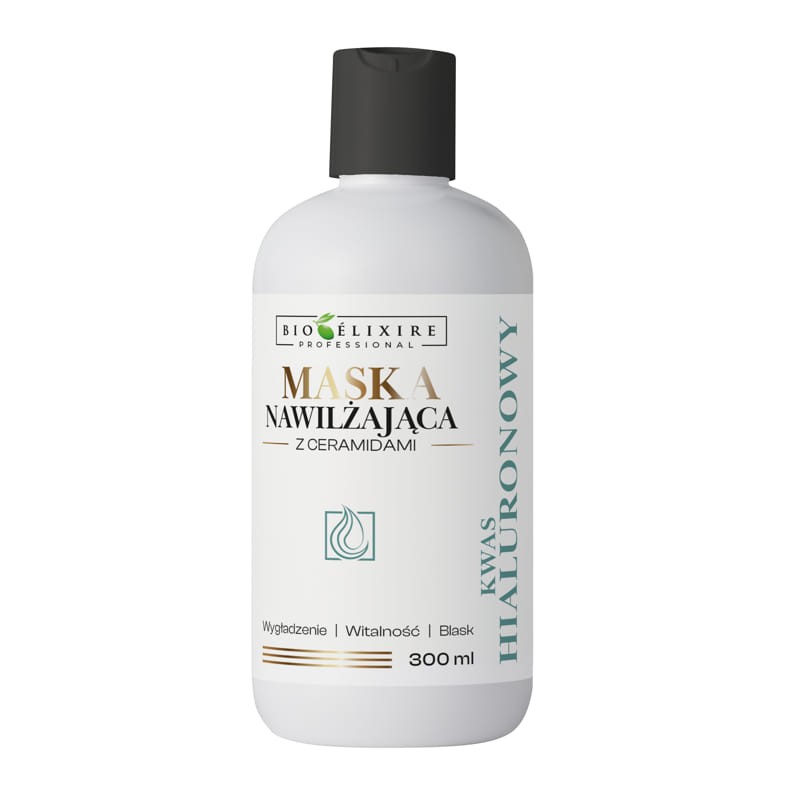Bioelixire Professional Maska nawilżająca z kwasem hialuronowym i ceramidami 300 ml