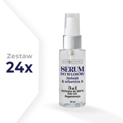 Zestaw 24 x Bioelixire Serum Jedwab & Witamina A 50 ml | Filtr UV, Koenzym Q10