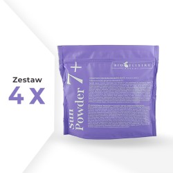 Zestaw 4x Bioelixire Expert Sun Powder 7+ Proszek rozjaśniający 500 g